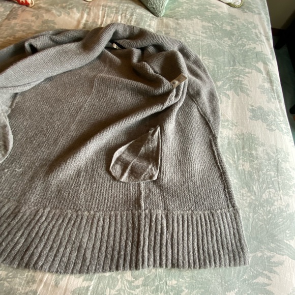 Boden Grey Mohair-Blend Open Front Cardigan - Picture 9 of 13